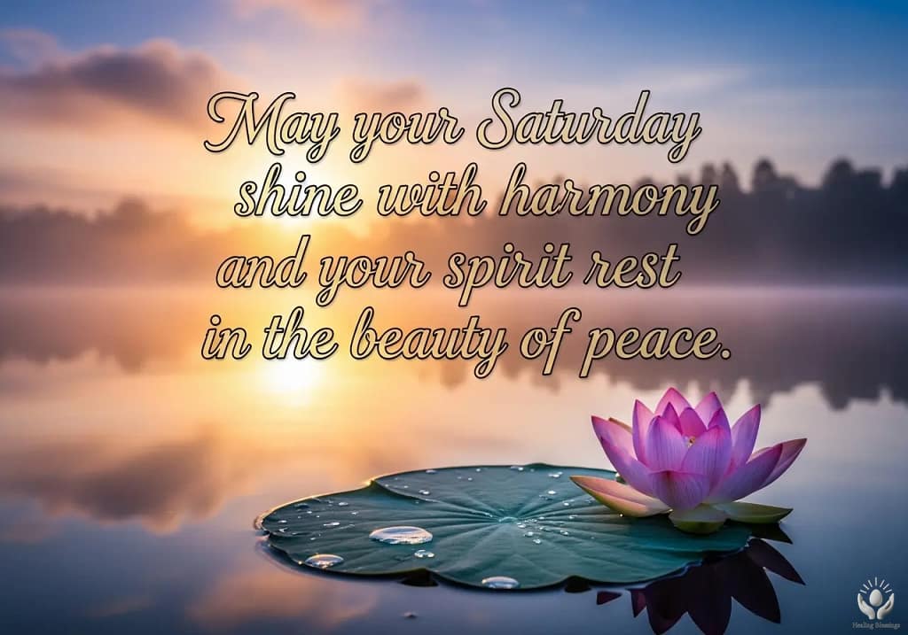 saturday blessings quotations