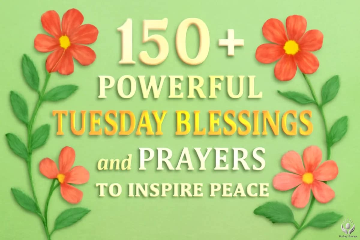 150+ powerful Tuesday Blessings and Prayers to Inspire Peace, Joy and Gratitude