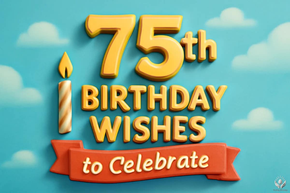 75th Birthday Wishes