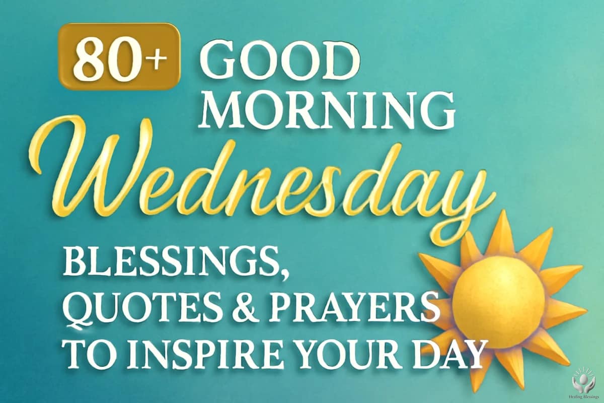 80+ Good Morning Wednesday Blessings, Quotes & Prayers to Inspire Your Day