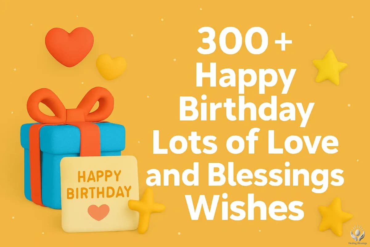 Happy Birthday Lots of Love and Blessings